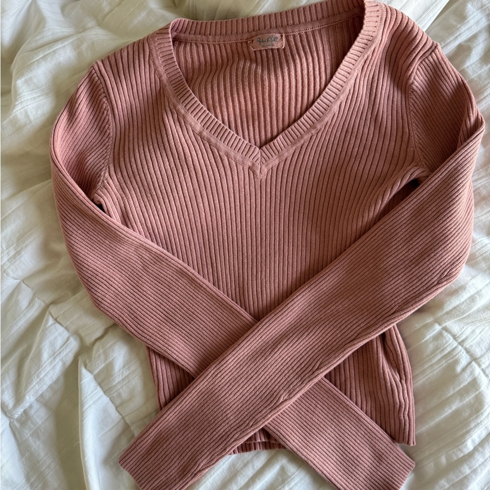 Brandy Melville Pink Milena top